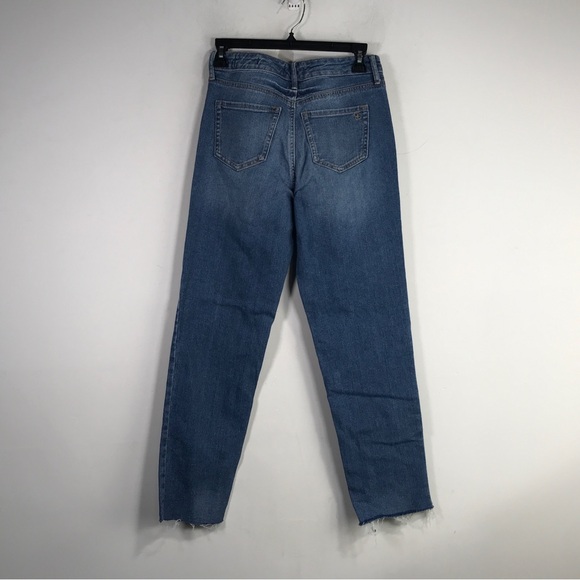 Jessica Simpson Get on with It Hi-Rise Slim Straight Jean, Women's Size 25 -Blue - Picture 2 of 11